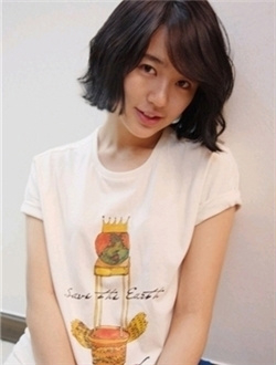 단발머리 이미지